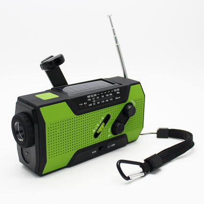 Crank Solar Radio with Portable PowerBank