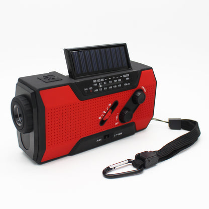 Crank Solar Radio with Portable PowerBank