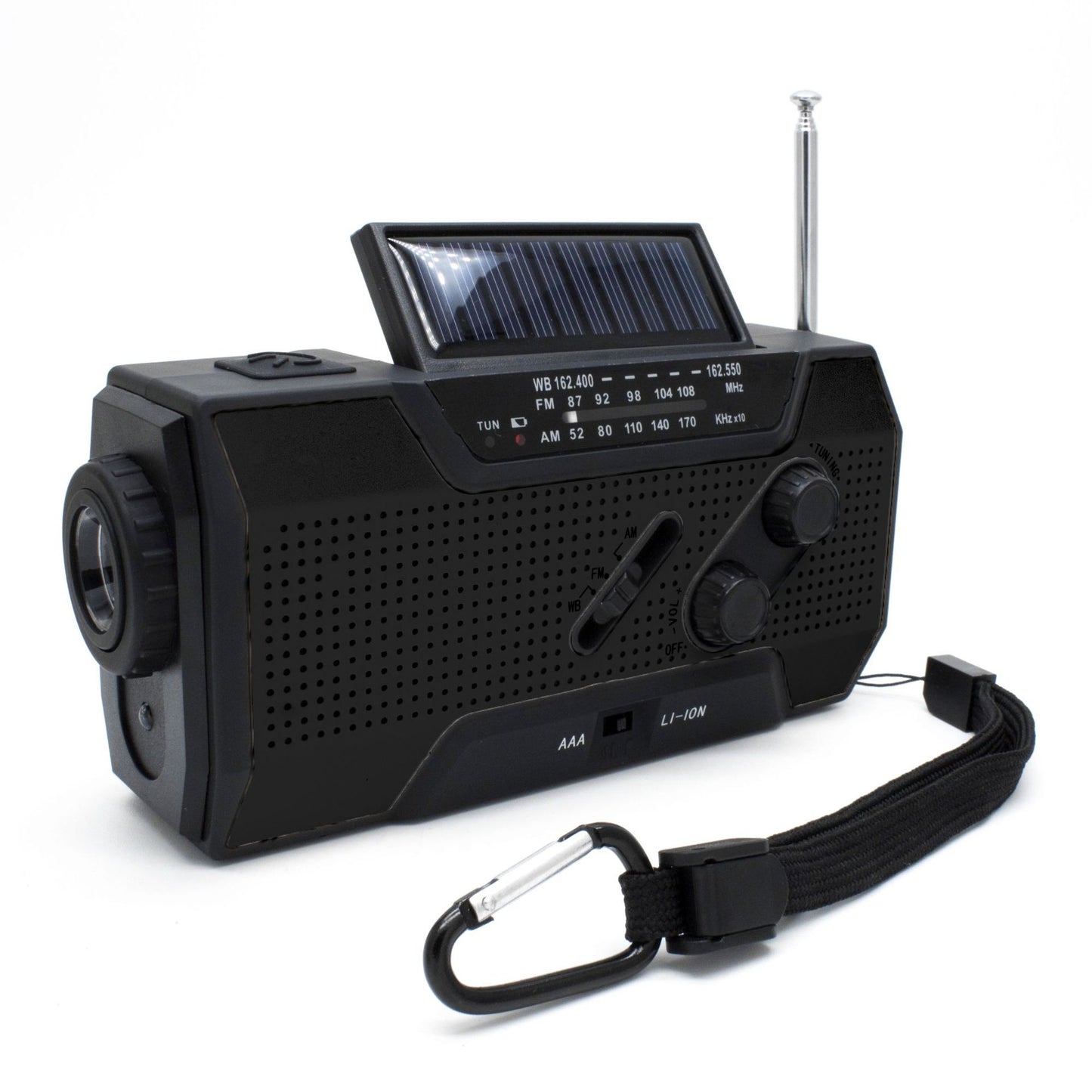 Crank Solar Radio with Portable PowerBank