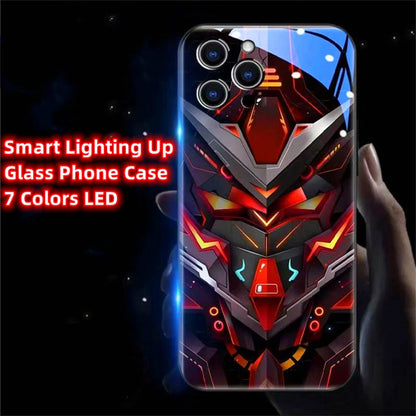 LED Light Up Glowing Case Cover For iPhone