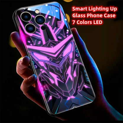 LED Light Up Glowing Case Cover For iPhone