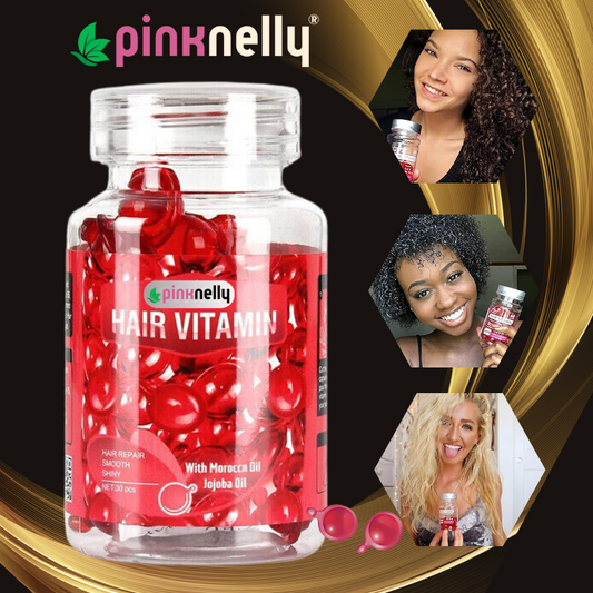 Pinknelly®Hair Vitamin - Keratin Complex Oil Hair Vitamin Capsules