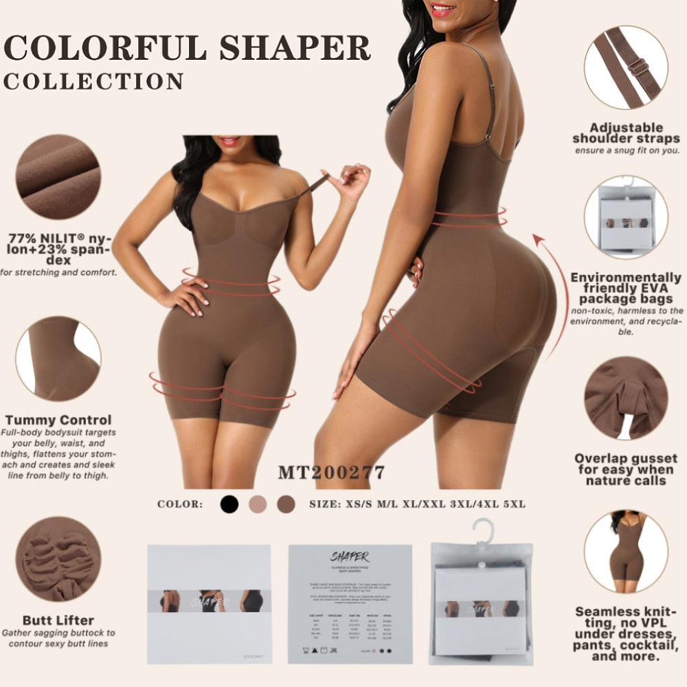 Body Shaper Fajas Colombianas Seamless